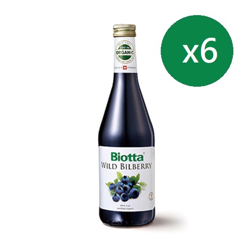 野生山桑子汁(野生歐洲藍莓汁)(6入組)