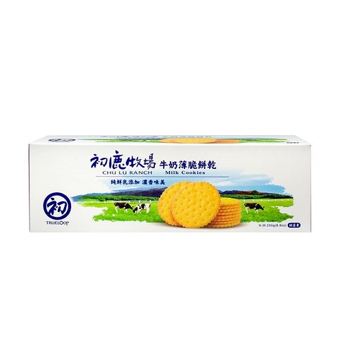 牛奶薄脆餅乾