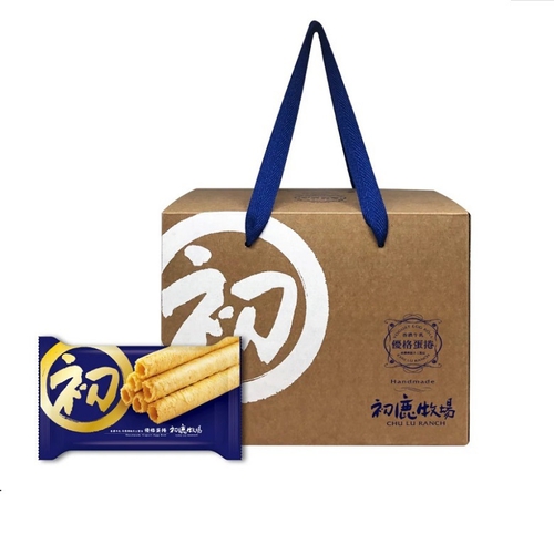 初鹿牧場優格手工蛋捲禮盒