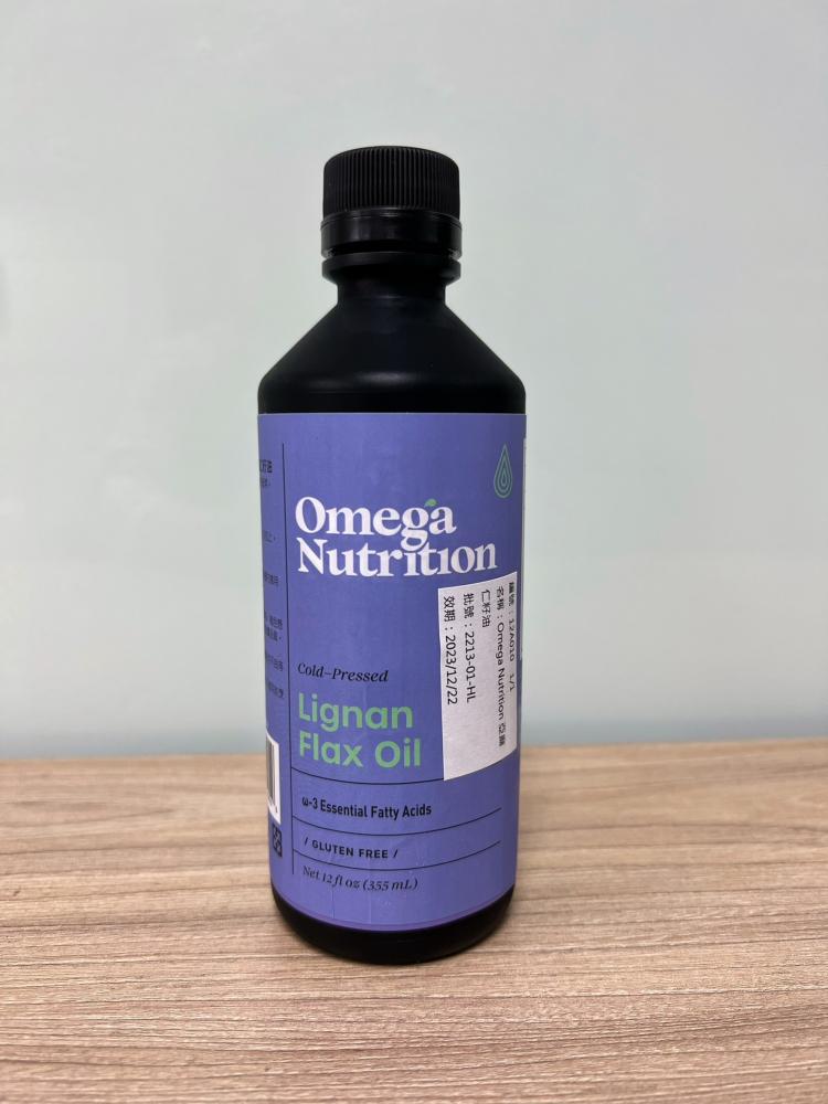 Omega Nutrition-亞麻仁籽油(效期:2023/12/22)