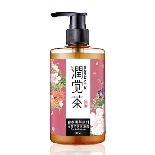 潤覺茶-桃花植潤沐浴露